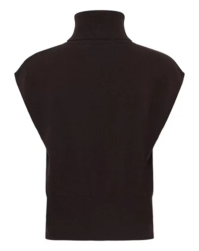Gestuz - GZManzi Waistcoast Top - Ganache 